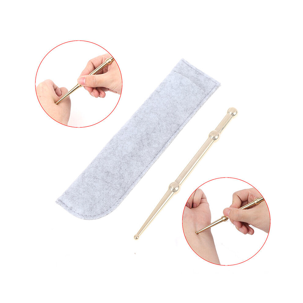 Dechoicelife (A-Type 12) 1* Facial Reflexology Massage Stick Facial Massage Pen Eye Trigger Point Massage Pen Reflex Therapy Stimulator Acupoint Massager