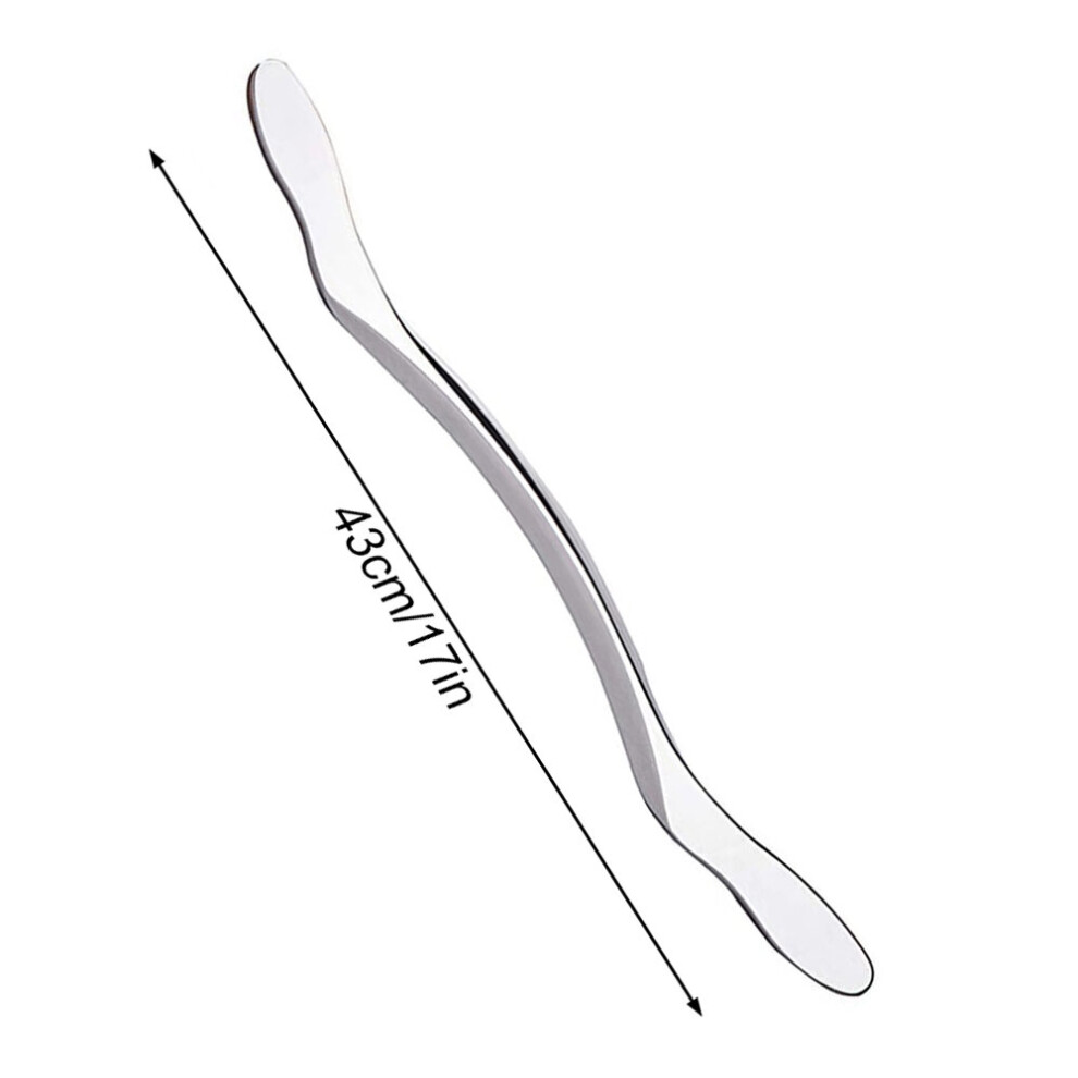 Dechoicelife (A-1) Stainless Steel Body Guasha Physical Therapy Fitness Muscle Scraper Fascia Scraping Muscle Massager Sports Muscle Fibers Release