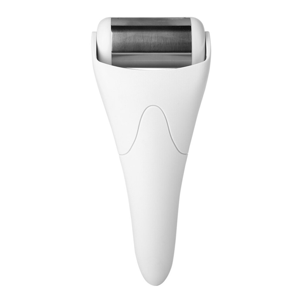 Dechoicelife Ice Roller Massager Handheld Anti-Wrinkles Face Skin Smooth Body Cool Massage Device White