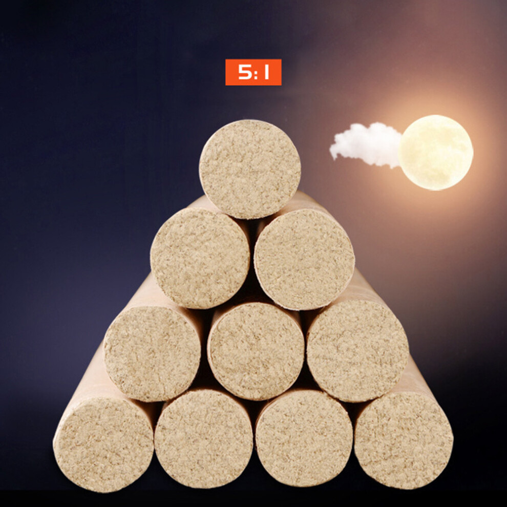 Dechoicelife 10 Pcs Moxibustion Sticks Moxa Columns Artemisia Roll Mugwort Rolls Mini Wormwood