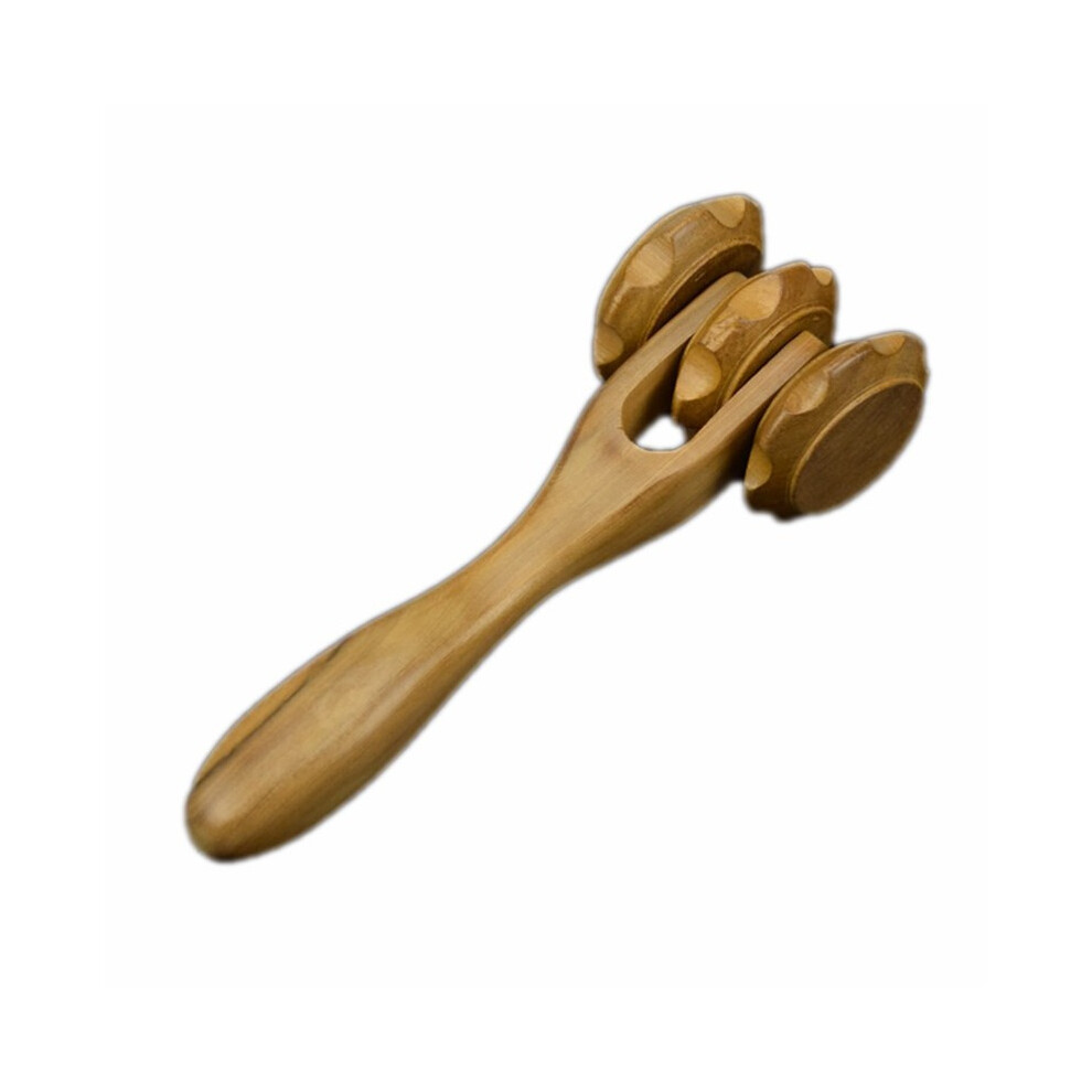 Dechoicelife Meridian Massage Wooden Massage Roller Plantar Reflexology Acupuncture Therapy Acupoint Rub Row Wooden Massage Roller Health