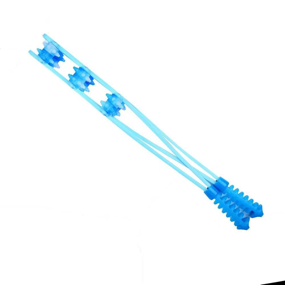 Dechoicelife Blue (A-2 Roller ) Fitness Physiotherapy Massage Roller Muscle Relax Trigger Point Acupuncture Back Neck Massager Body Massageador Back Scratcher