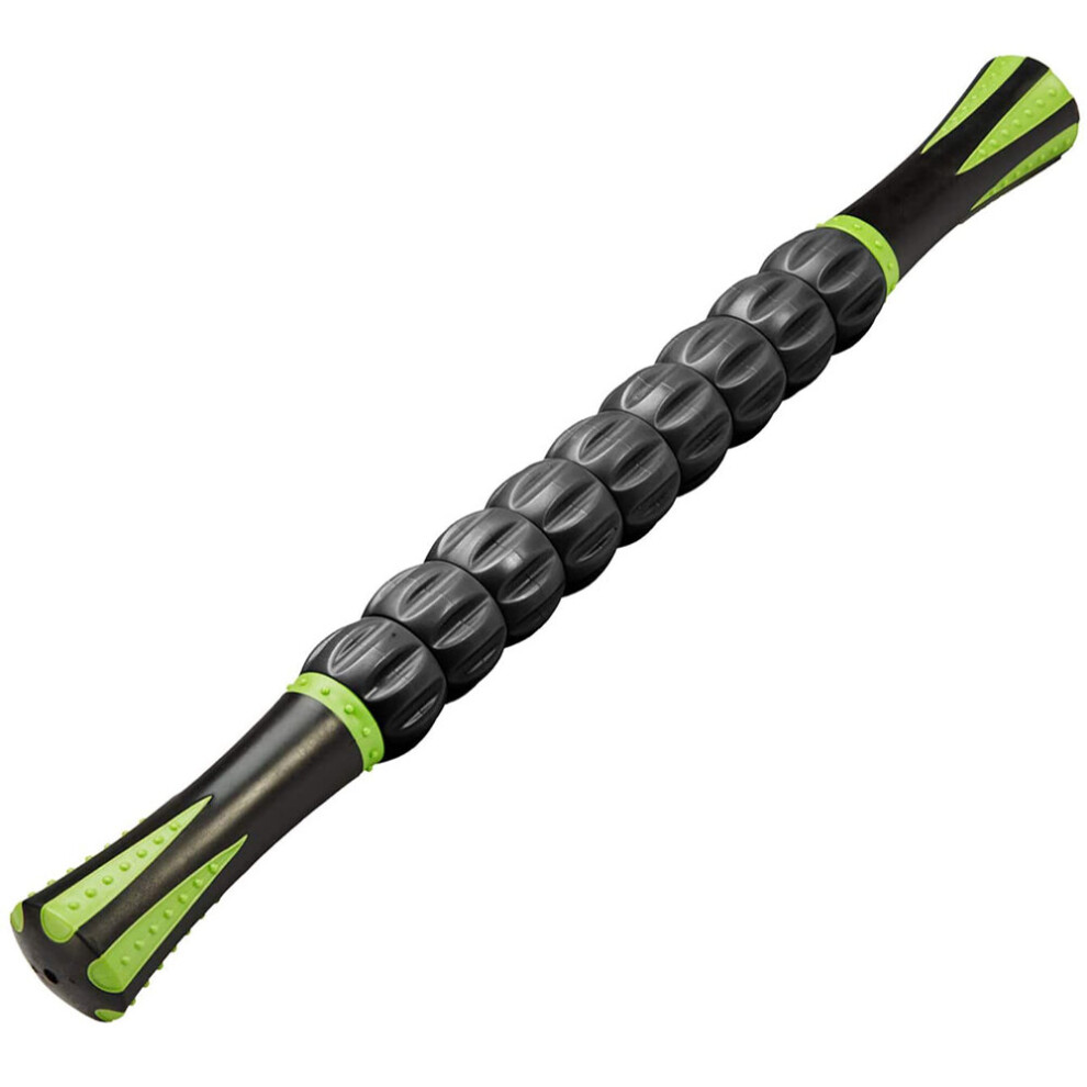 Dechoicelife Black (A-) Muscle Roller Massage Stick Tool For Athletes Relieving Muscle Soreness,Soothing Cramps,Physical Therapy Body Recovery Roller