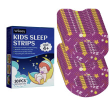 Kids Sleep Strips Mouth Shape Anti-Suffocation Design Mouth Strip 30 PCS Nighttime Mouth Sleep Aid For Better Nose Breathing
