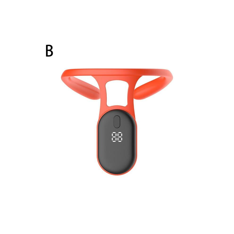Dechoicelife (A-Orange) Mericle Ultrasonic Portable Lymphatic Soothing Body Shaping Neck Instrument Portable Massager For Men And Women Neck Instrument