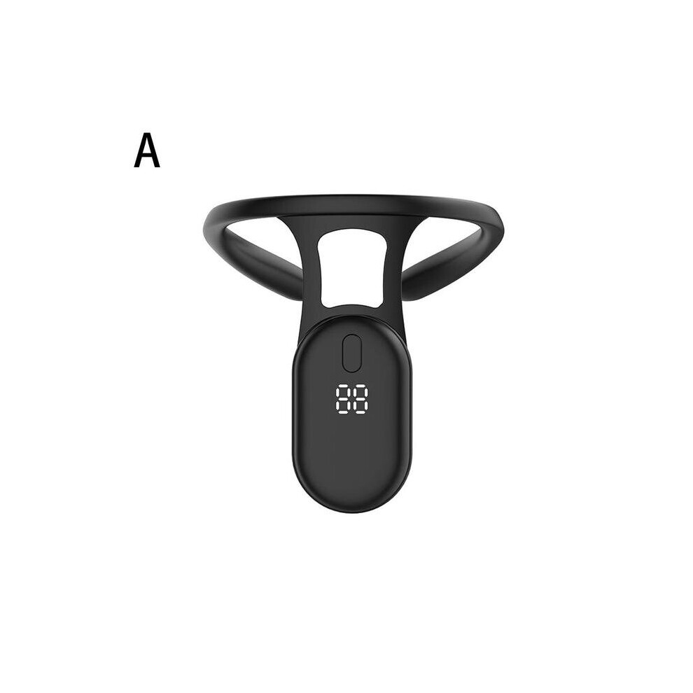 Dechoicelife (A-Black) Mericle Ultrasonic Portable Lymphatic Soothing Body Shaping Neck Instrument Portable Massager For Men And Women Neck Instrument