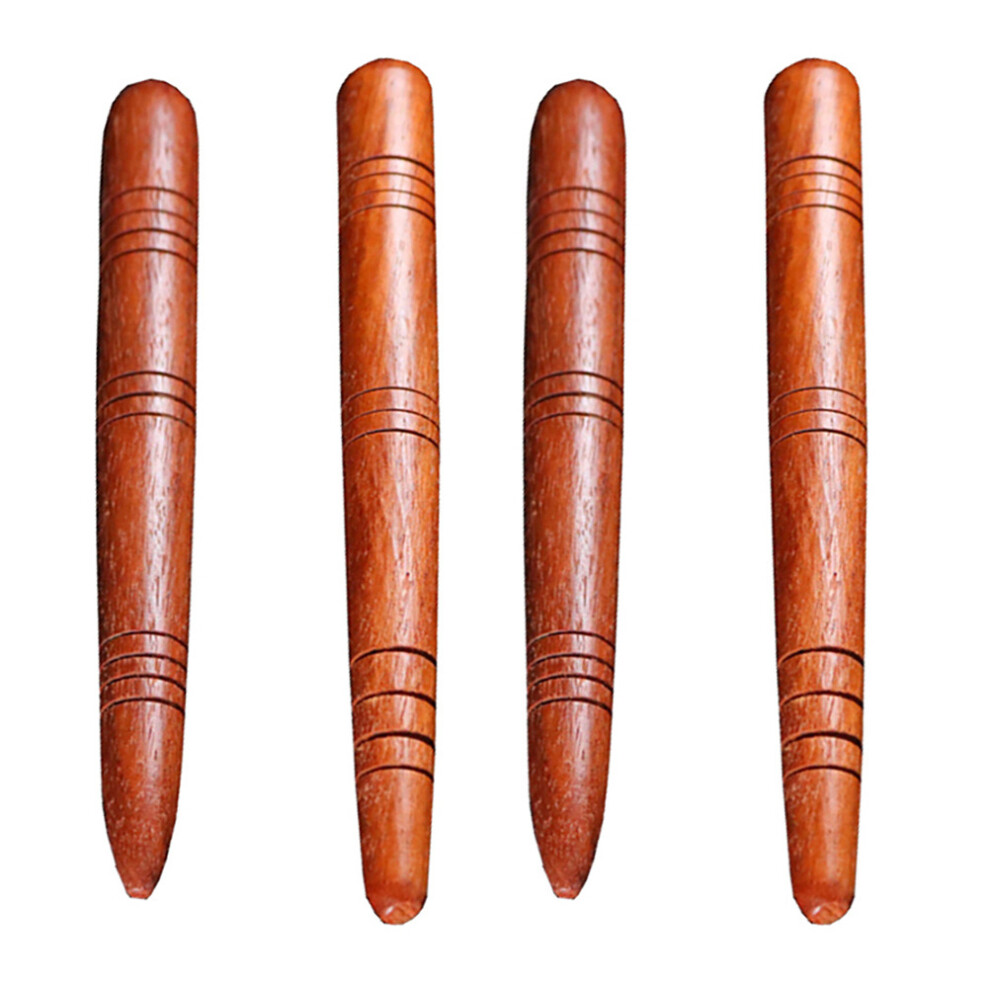 Dechoicelife Stick Tool Thai Reflexology Point Wooden Foot Pen Acupressure Wood Tools Wand Guasha Trigger Traditional Roller The Pens Mat