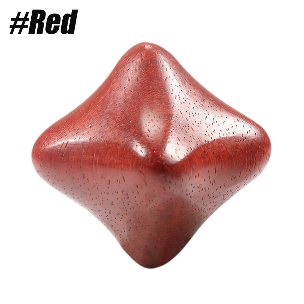 Dechoicelife Red (A-) Fragrant Wood Body Massage Tool Foot Reflexology Acupuncturethai Massager Roller Therapy Meridians Scrap Lymphatic Health Care