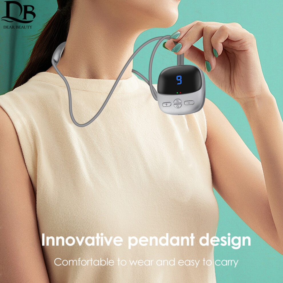 Dechoicelife Micro-Current Cervical Spine Massager Portable Shoulder And Neck Massager Hot Compress Tens Ems Smart Neck Protection Devices