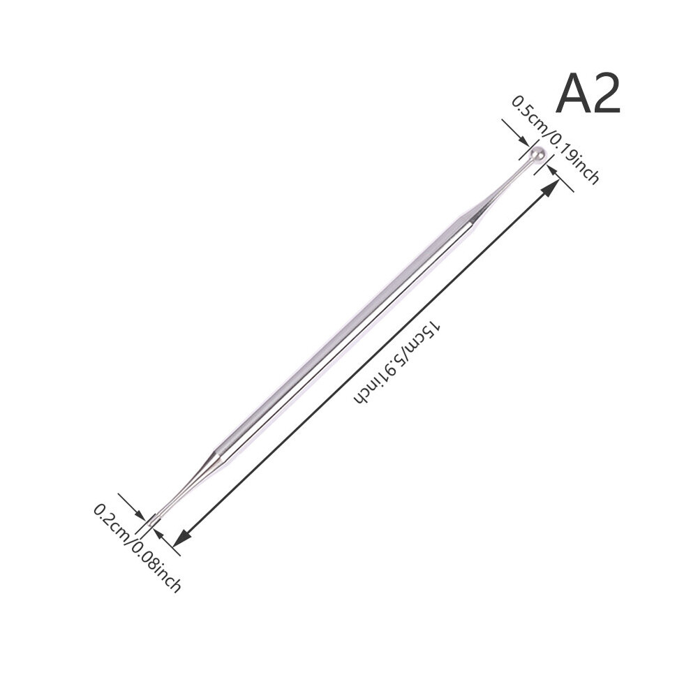 Dechoicelife (A-Type 3) Facial Reflexology Massage Stick Facial Massage Pen Eye Trigger Point Massage Pen Reflex Therapy Stimulator Acupoint Massager