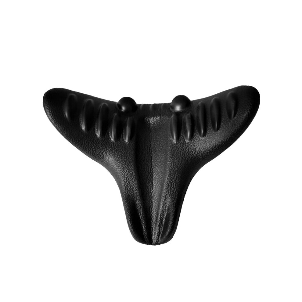 Dechoicelife (A-Basic) Muscle Relaxation Cervical Spine Neck Shoulder Stretcher Chiropractic Traction Device Pillow Relieve Pain Relief Stretch Health