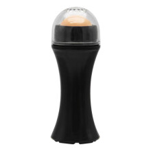 (a-Black) Face Massager Face Massage Care Facial Volcanic Stone Roller Oil Control Absodbing Facial Roller Remove Fat T-zone Beauty Health