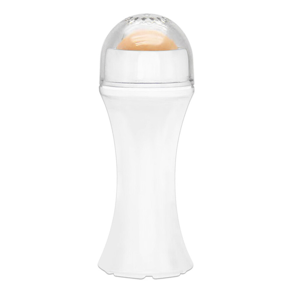 Dechoicelife White (A-) Face Massager Face Massage Care Facial Volcanic Stone Roller Oil Control Absodbing Facial Roller Remove Fat T-Zone Beauty Health