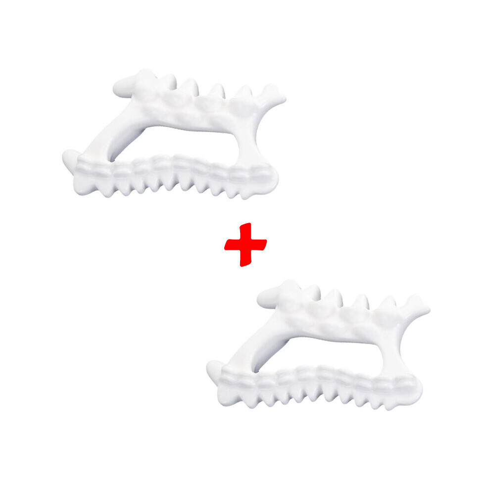 Dechoicelife (A-White 2Pcs) Skin Scraping Gouache Scraper Gua Sha Board Gua Sha Massage Tool Ceramic Korea For Facial Neck Back Whole Body Muscle Relaxing