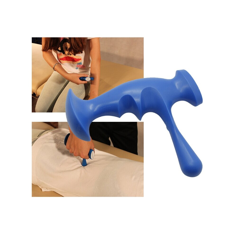 Dechoicelife T-Shaped Point Massager Reflexology Acupuncture Stick Pain Relief Press Trigger Point Massager
