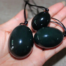 (a-21) 4PCS Jade Egg Mix Yoni Egg Set Natural Jade Eggs Women Kegel Exerciser Yoni Wand Jade Massager Vaginal Muscles Tightening Ball