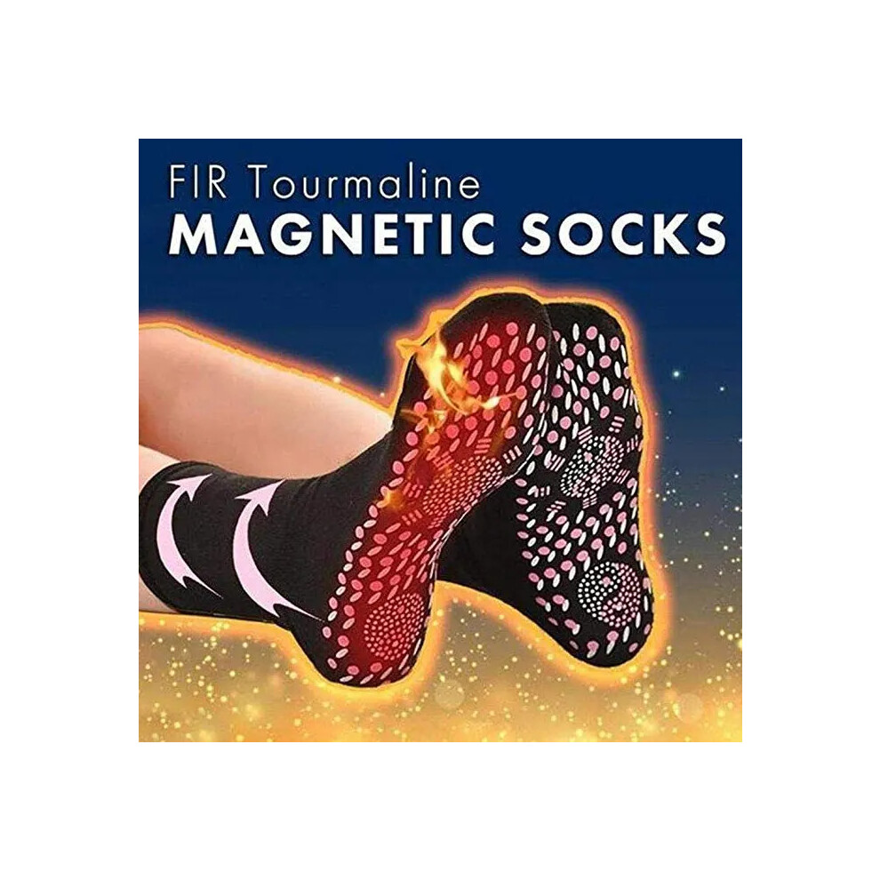 (a-3 pairs) 1/2/3/5 Pairs Tourmaline Health Socks Self-Heating Magnetic Slimming Heated Warm Socks Foot Massage Thermotherapeutic Sock-image-OPC-PC9NN9K-NEW