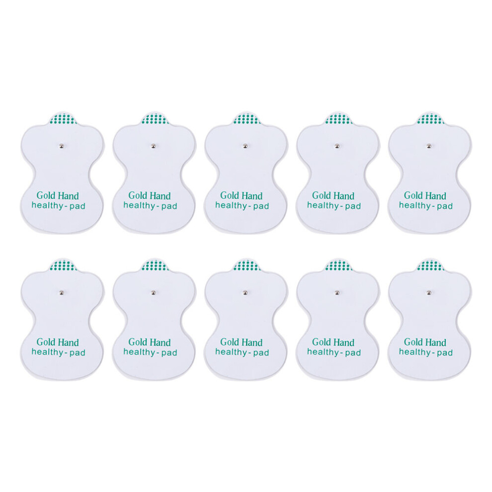 Dechoicelife (A-10Pcs (5Pack)) Tens Electrode Pads Physiotherapy Accessories Electric Muscle Stimulator Tens Physiotherapy Electrodes Pad For Ems Body Massager