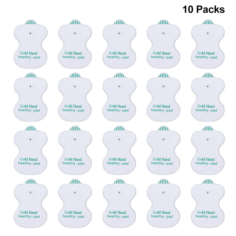 Dechoicelife (A-20Pcs (10Pack)) Tens Electrode Pads Physiotherapy Accessories Electric Muscle Stimulator Tens Physiotherapy Electrodes Pad For Ems Body Massager