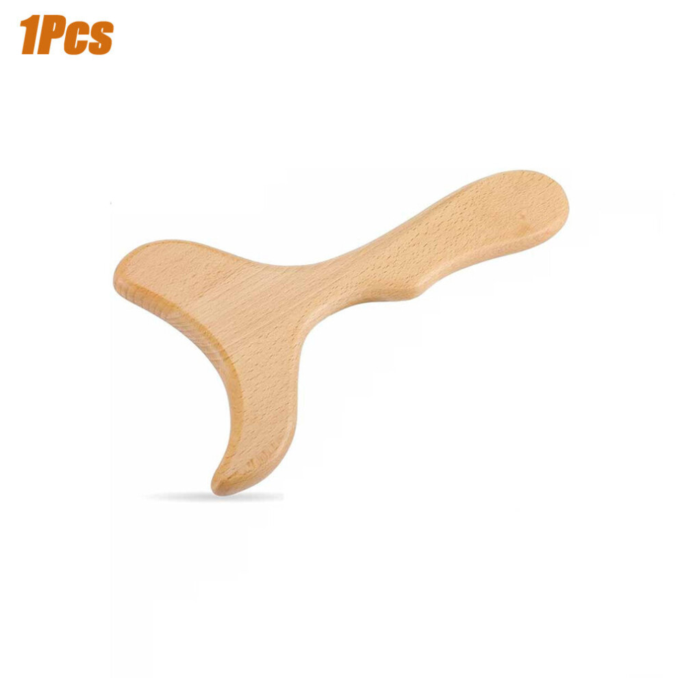 Dechoicelife Green (A-) Wood Massage Tools Anti Cellulite Massage Roller Wooden Gua Sha Tools Wooden Handheld Massage Cup For Lymphatic Drainage