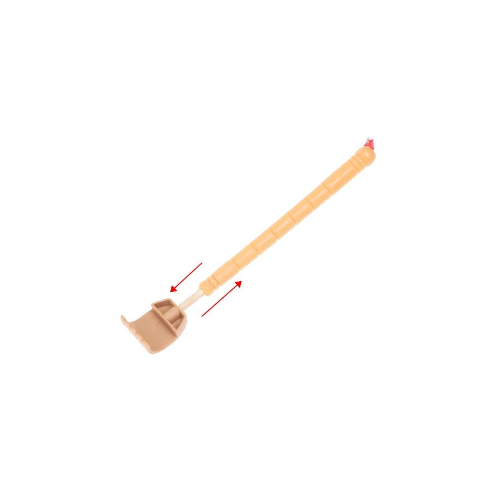 Dechoicelife 1Pcs Portable Retractable Ticklers Bamboo Telescopic Back Scratcher Self Massager Tool