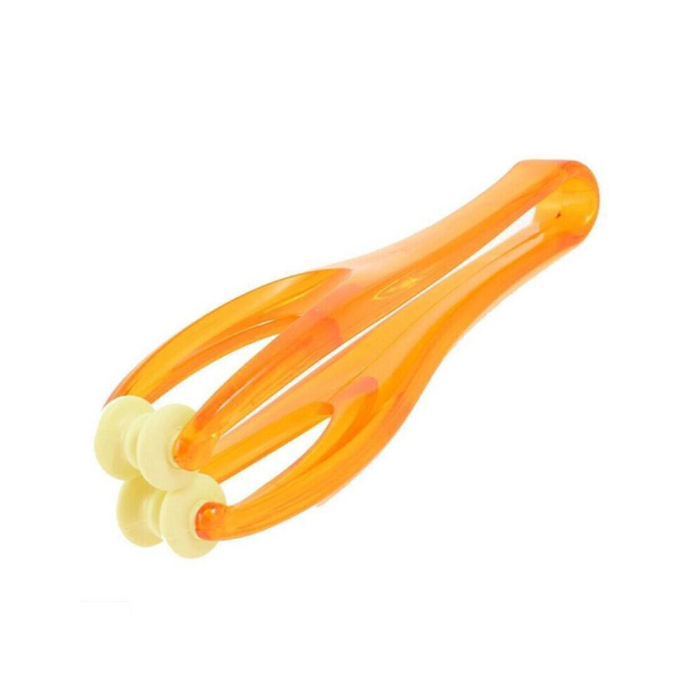 Dechoicelife (A-1) 2Roller Handheld Massage Hand Foot Finger Joint Massage Roller Anti Cellulite Body Abdominal Muscle Relax Exerciser Pain Relieve