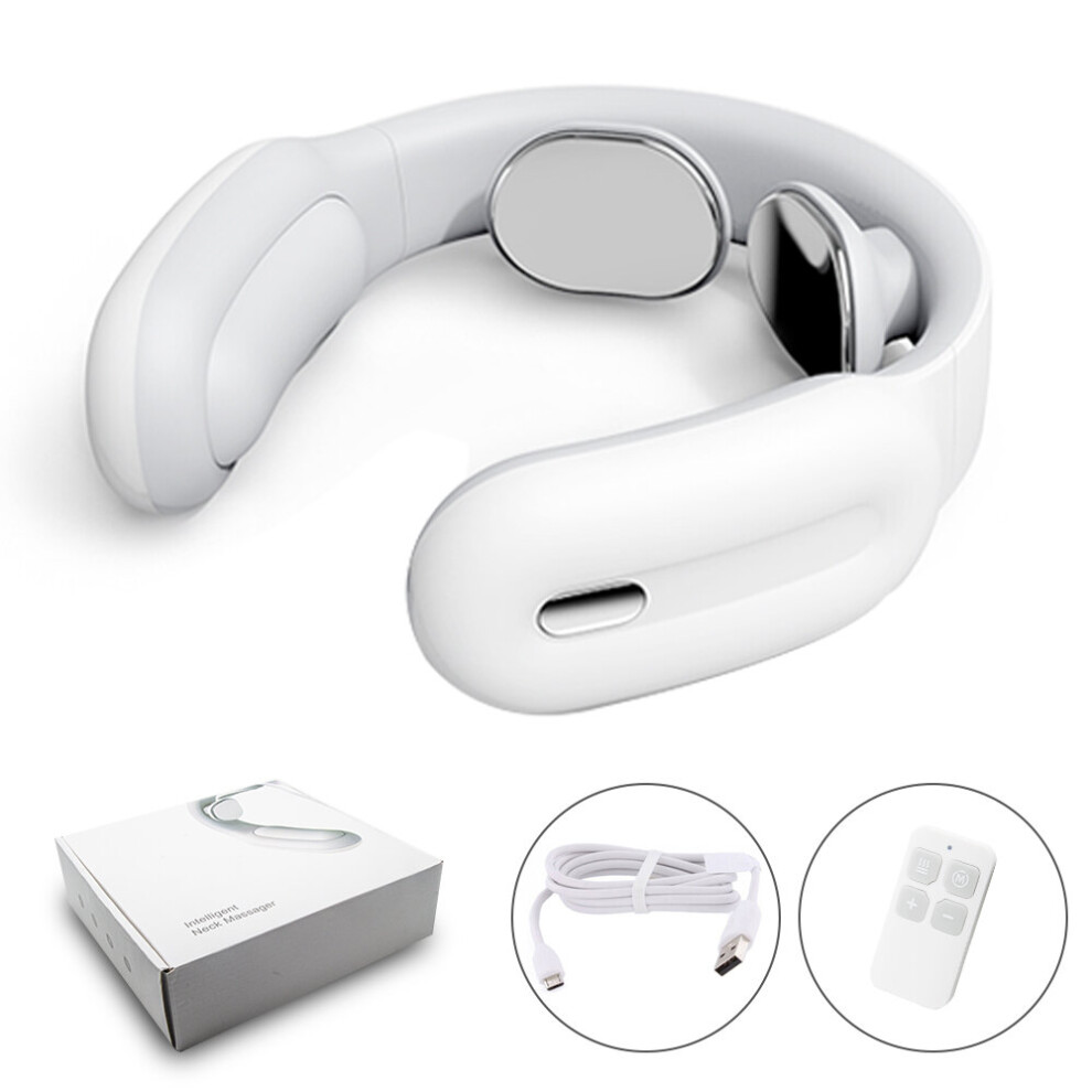 Dechoicelife Intelligent Electric Neck And Shoulder Massager Relaxation Magnetic Therapy Pulse Pain Relief Tool Cervical Physiotherapy