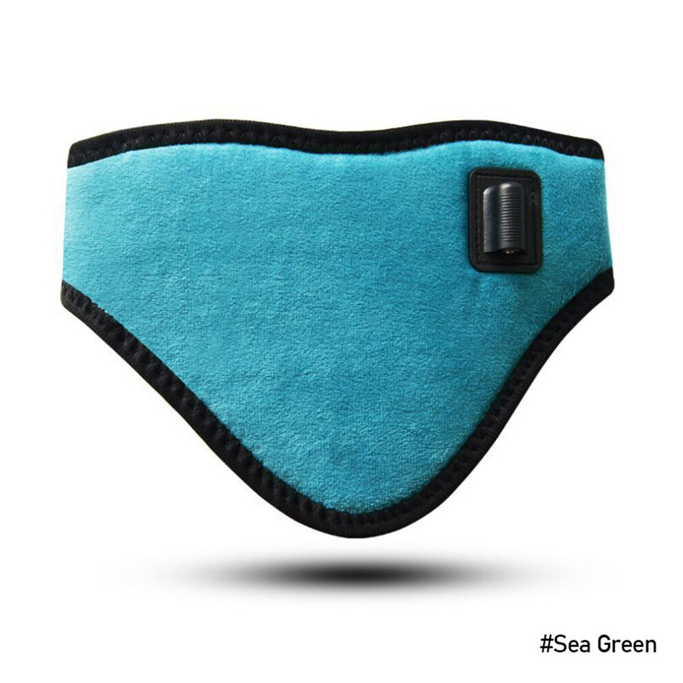 Dechoicelife Green (A-Sea ) Electric Wormwood Heating Neck Brace Reliever Neck Pain Relieve Strap Cervical Vertebra Fatigue Therapy Health Care Tool