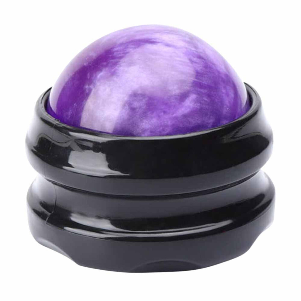 Dechoicelife Purple (A-) Manual Massage Roller Ball -Massager Therapy Tool For Sore Muscles,Arms,Neck,Back,Deep Tissue,Stiffness,Joint Pain,Stress Relief