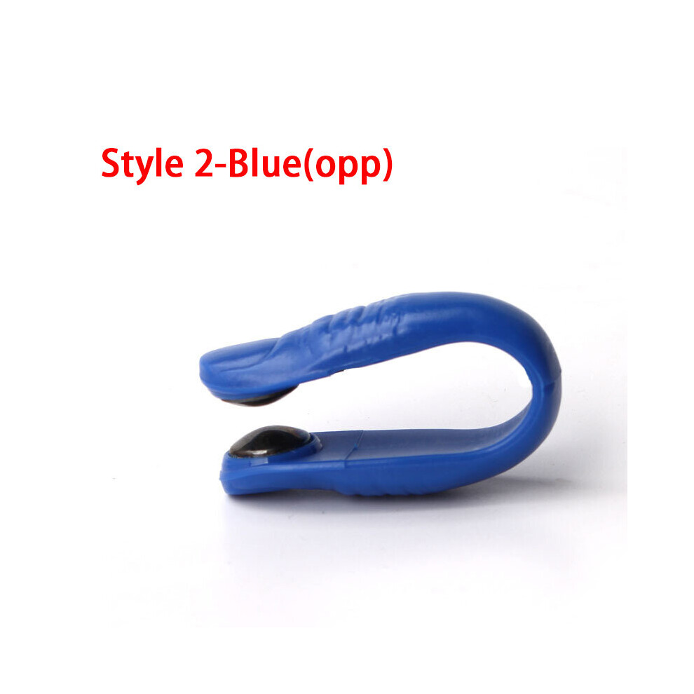 Dechoicelife Blue (A-Style 2-Opp) Finger Joint Hand Massager Wearable Acupressure Headache Blood Circulation Relieve Pain Finger Arthritis Treatment Health Care