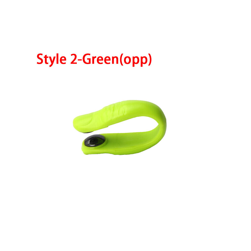 Dechoicelife Green (A-Style 2-Opp) Finger Joint Hand Massager Wearable Acupressure Headache Blood Circulation Relieve Pain Finger Arthritis Treatment Health Care
