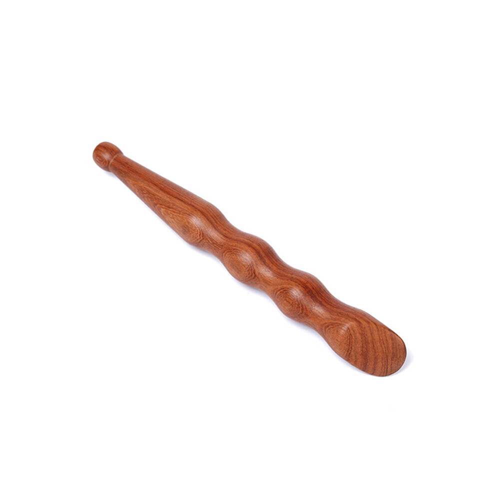 Dechoicelife Ivory (A-) 1Pc Wooden Foot Massager Physiotherapy Deep Tissue Massage Relax Acupressure Pen Gua Sha Point Massage Tools