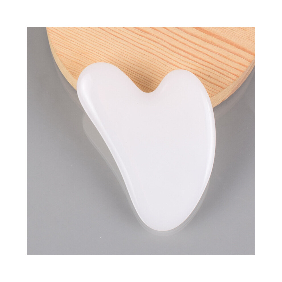 Dechoicelife (A-Resin C) Guasha Board Beauty Health Scraping Acupuncture Guasha Acupoint Face Eye Care Beeswax Guasha Scraping Spa Massager For Body Back
