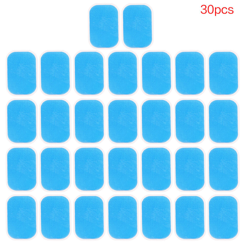 Dechoicelife (A-30Pcs (15Pack)) Abs Muscle Stimulator Gel Pads For Ems Trainer Abdominal Fitness Hydrogel Abdomen Muscle Stimulator Slimming Machine Stickers