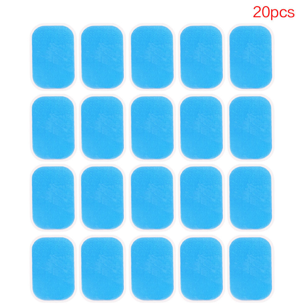 Dechoicelife (A-20Pcs (10Pack)) Abs Muscle Stimulator Gel Pads For Ems Trainer Abdominal Fitness Hydrogel Abdomen Muscle Stimulator Slimming Machine Stickers