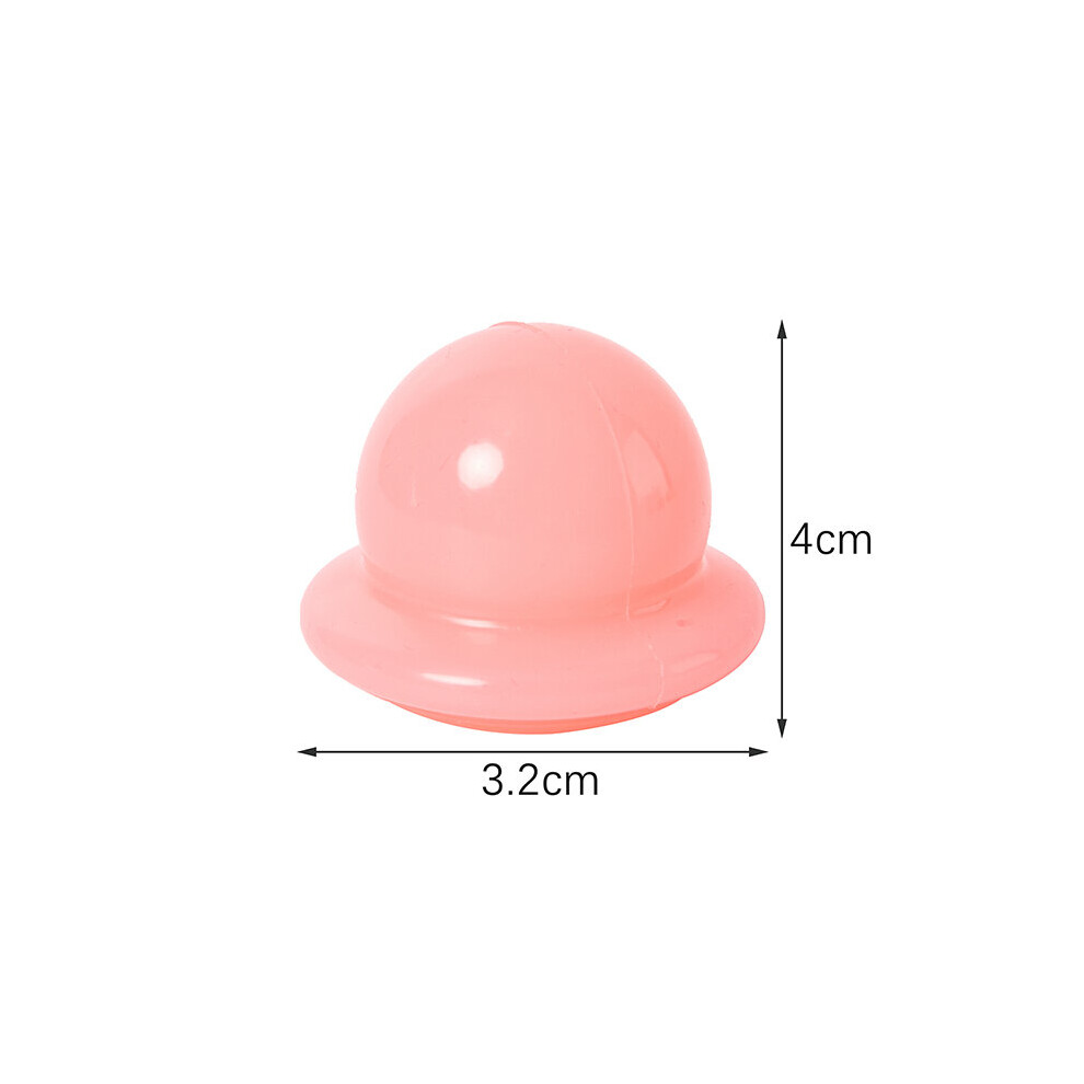 Dechoicelife Blue (A-) 1Pcs Cupping Jar Silicone Vacuum Cupping Massage Body Cups Back Gua Sha Suction Cup Anti-Cellulite Skin Lift Physiotherapy Jars