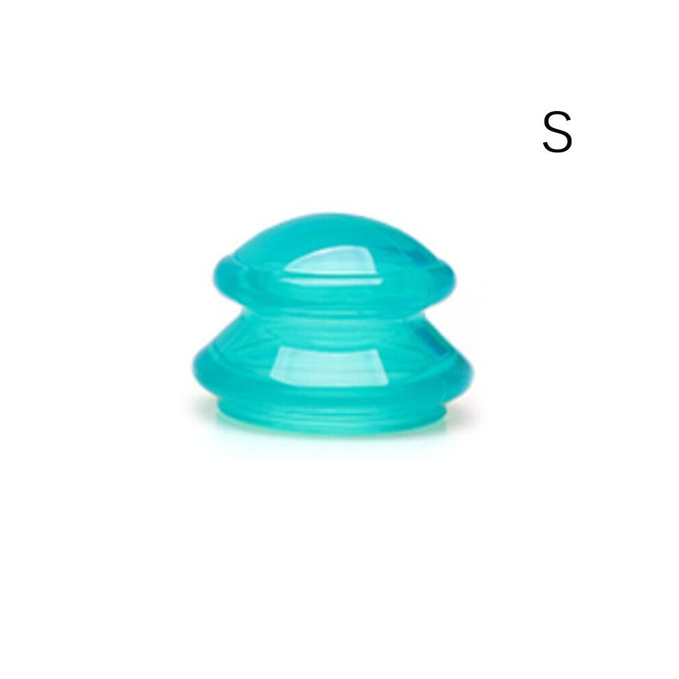 Dechoicelife (A-Gns) 1Pcs Cupping Jar Silicone Vacuum Cupping Massage Body Cups Back Gua Sha Suction Cup Anti-Cellulite Skin Lift Physiotherapy Jars