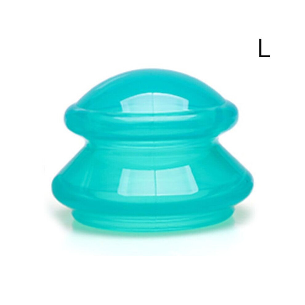 Dechoicelife (A-Gnl) 1Pcs Cupping Jar Silicone Vacuum Cupping Massage Body Cups Back Gua Sha Suction Cup Anti-Cellulite Skin Lift Physiotherapy Jars