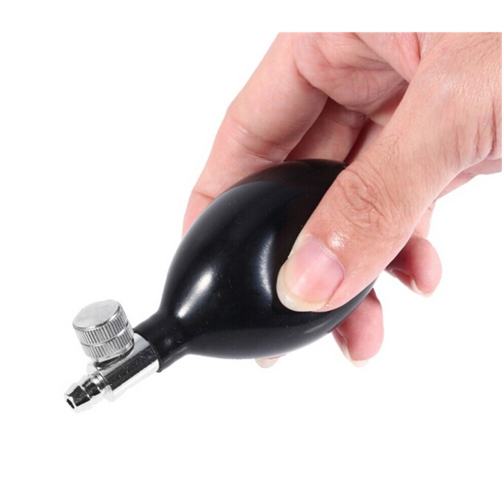 Dechoicelife New Replacement Manual Air Pump Inflation Sphygmomanometer Oximetro Mercury Blood Pressure Latex Ball Bulb + Air Release Valve