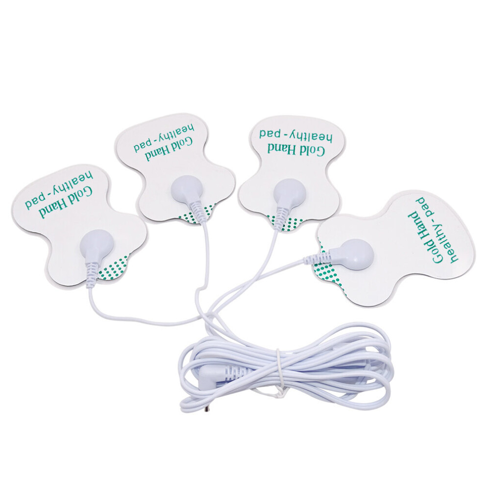 4PCS Electrode Pads 1pcs TENS Wire for TENS Unit TENS Digital Therapy Machine EMS Muscle Stimulator Body Massager Massage Device-image-OPC-PC9NQNY-NEW