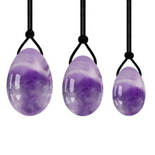 (a-15) 4PCS Jade Egg Mix Yoni Egg Set Natural Jade Eggs Women Kegel Exerciser Yoni Wand Jade Massager Vaginal Muscles Tightening Ball