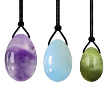 (a-08) 4PCS Jade Egg Mix Yoni Egg Set Natural Jade Eggs Women Kegel Exerciser Yoni Wand Jade Massager Vaginal Muscles Tightening Ball