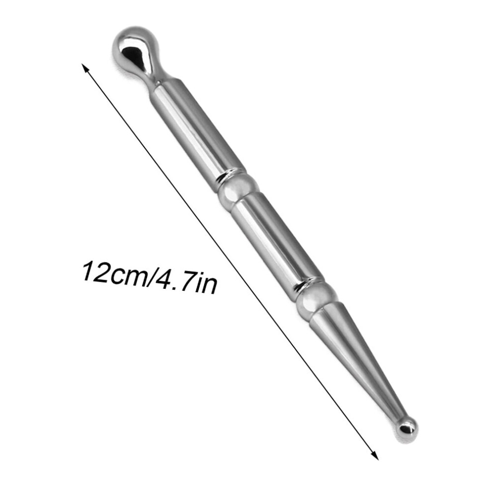 Dechoicelife (A-Style B-1Pcs) Stainless Steel Manual Acupressure Pen Trigger Point Massage Tool Reflexology Pressure Point Massager Tool Relaxing Deep Tissue