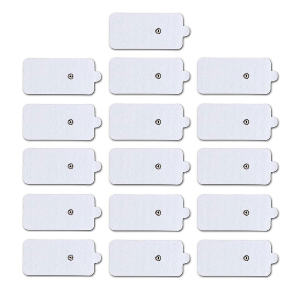 Dechoicelife (A-16Pcs Big) Ems Tens Body Acupuncture Therapy Massager Therapeutic Pulse Stimulator Electro Pad Electrode Pads Conductive Gel Pad