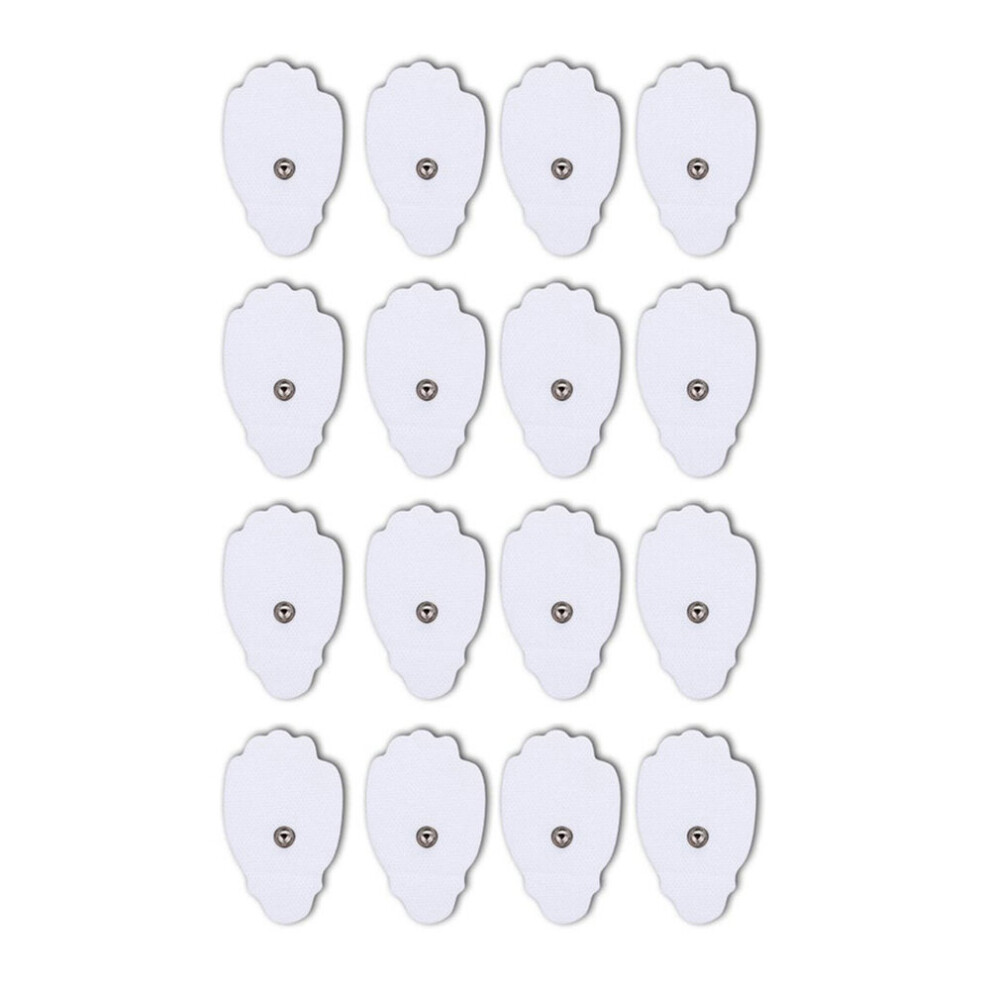 Dechoicelife (A-16Pcs Middle) Ems Tens Body Acupuncture Therapy Massager Therapeutic Pulse Stimulator Electro Pad Electrode Pads Conductive Gel Pad
