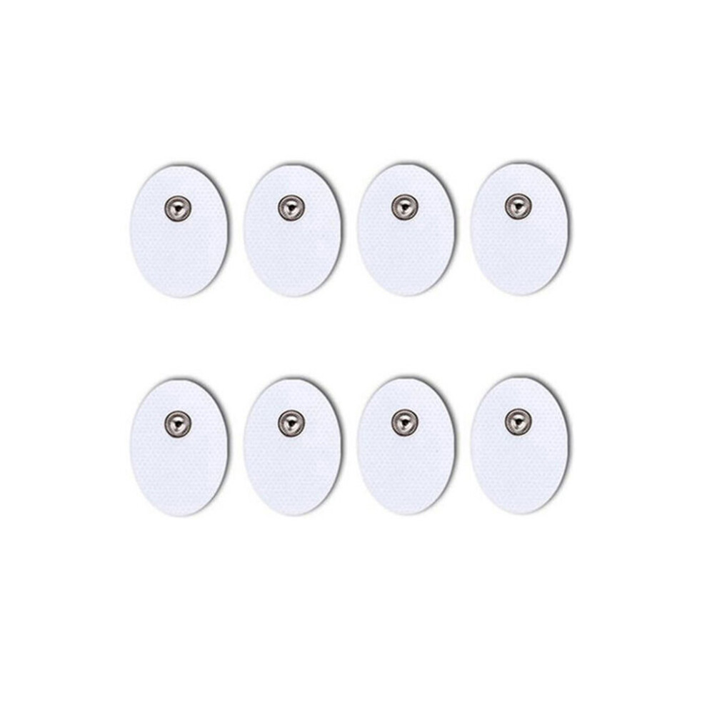 Dechoicelife (A-8Pcs Small) Ems Tens Body Acupuncture Therapy Massager Therapeutic Pulse Stimulator Electro Pad Electrode Pads Conductive Gel Pad