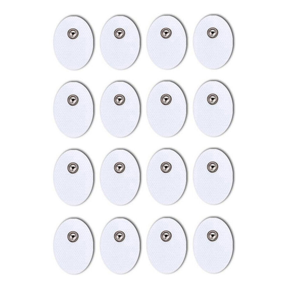 Dechoicelife (A-16Pcs Small) Ems Tens Body Acupuncture Therapy Massager Therapeutic Pulse Stimulator Electro Pad Electrode Pads Conductive Gel Pad
