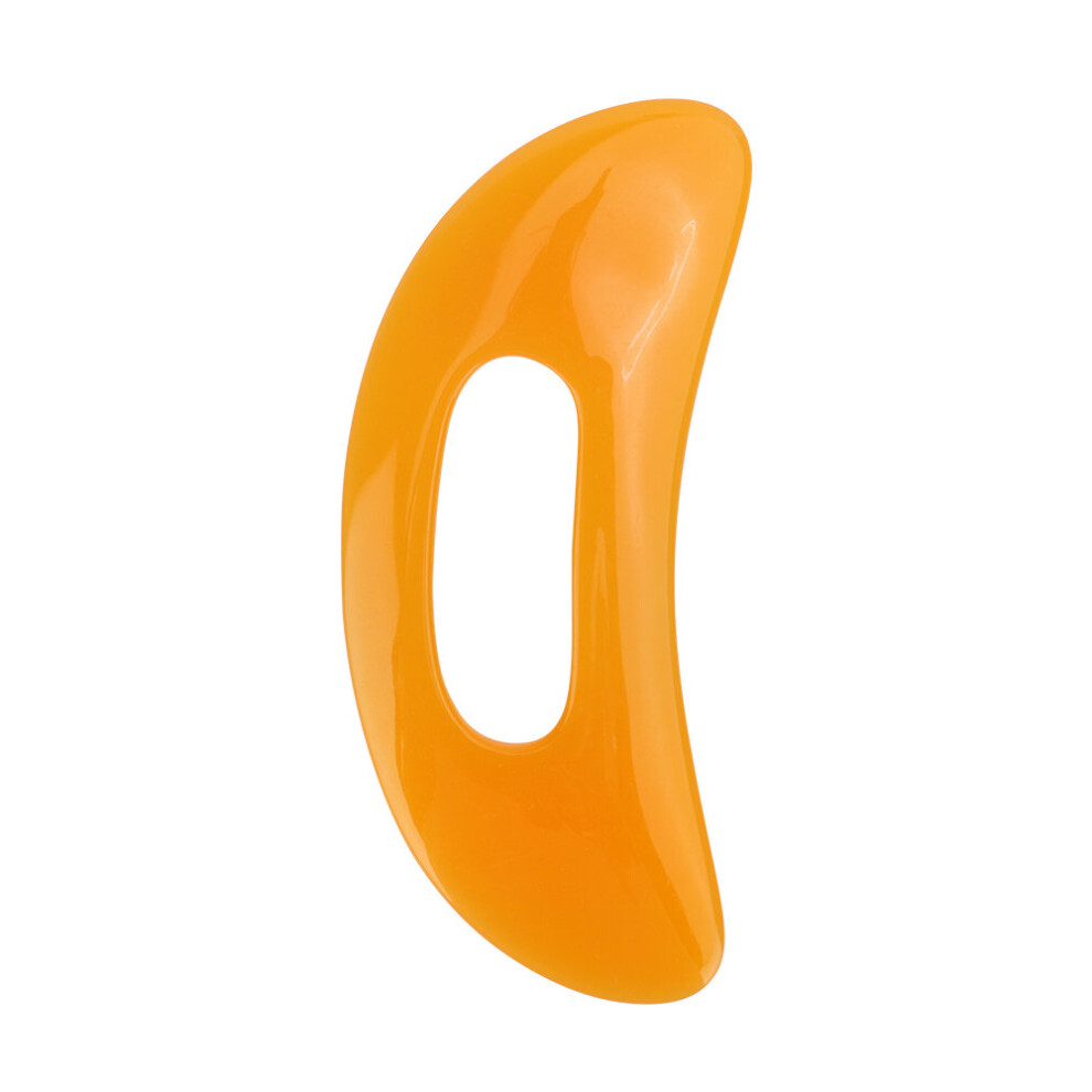 Dechoicelife Yellow (A-) Gua Sha Massage Tool Guache Scraping Natural Stones For Lymphatic Drainage Massager Body Sculpting Anti Cellulite Beauty Health