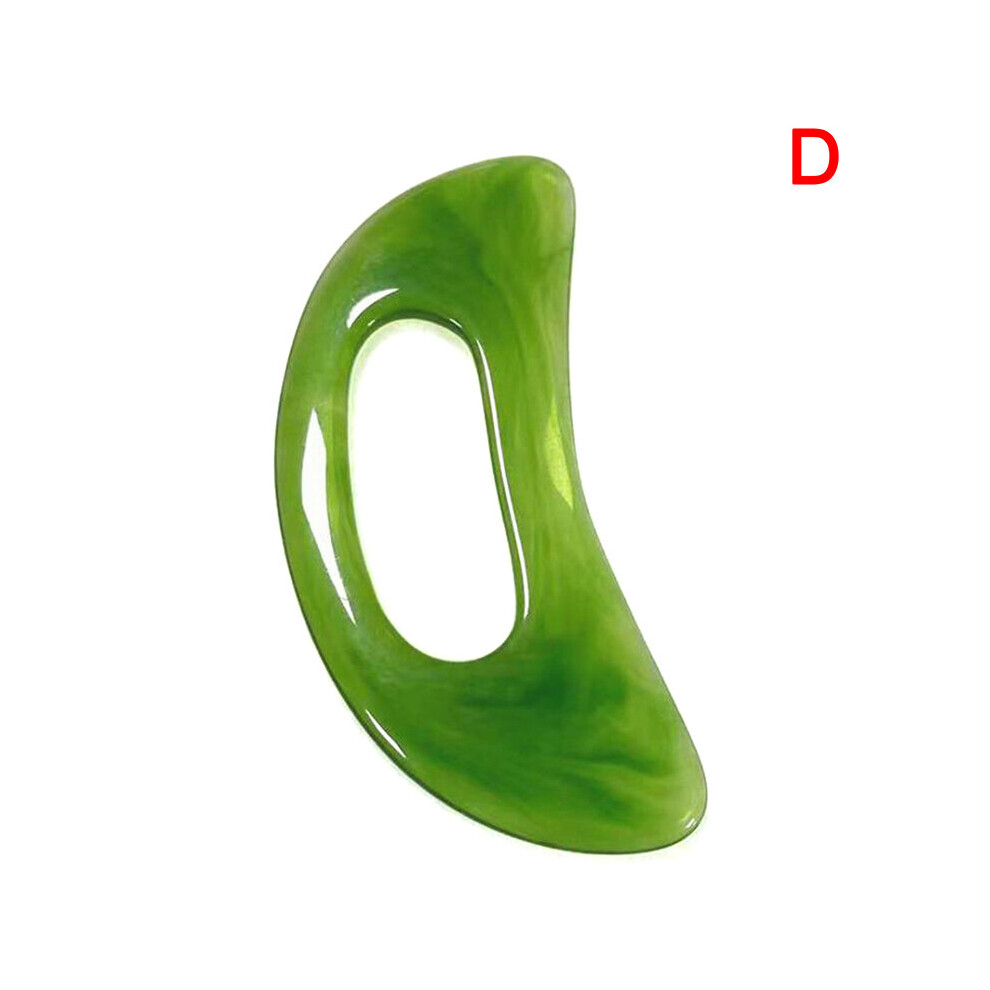 Dechoicelife Red (A-Wine ) Resin Beeswax Gua Sha Tool Scraping Board Massage Tool Slimming Guasha Massage Board Gua Sha Scraper Body Massage Therapy Tool