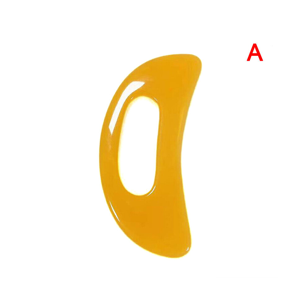 Dechoicelife (A-As Pic) Resin Beeswax Gua Sha Tool Scraping Board Massage Tool Slimming Guasha Massage Board Gua Sha Scraper Body Massage Therapy Tool